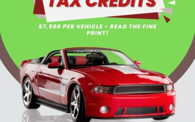 In the market for a new car? Wanting the $7,500 tax credit?