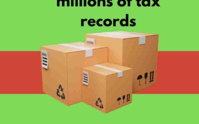 IRS unable to locate millions of tax records