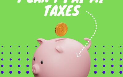 I can’t pay my taxes – what should I do?