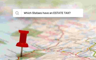 Which States have an ESTATE TAX?