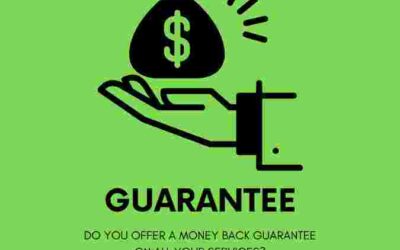 Offer a Money Back Guarantee